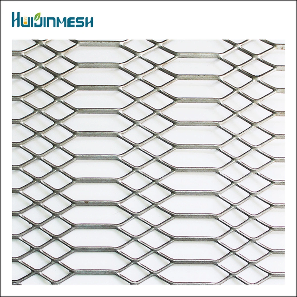 Gothic galvanized and ss expanded metal mesh for window highway fence