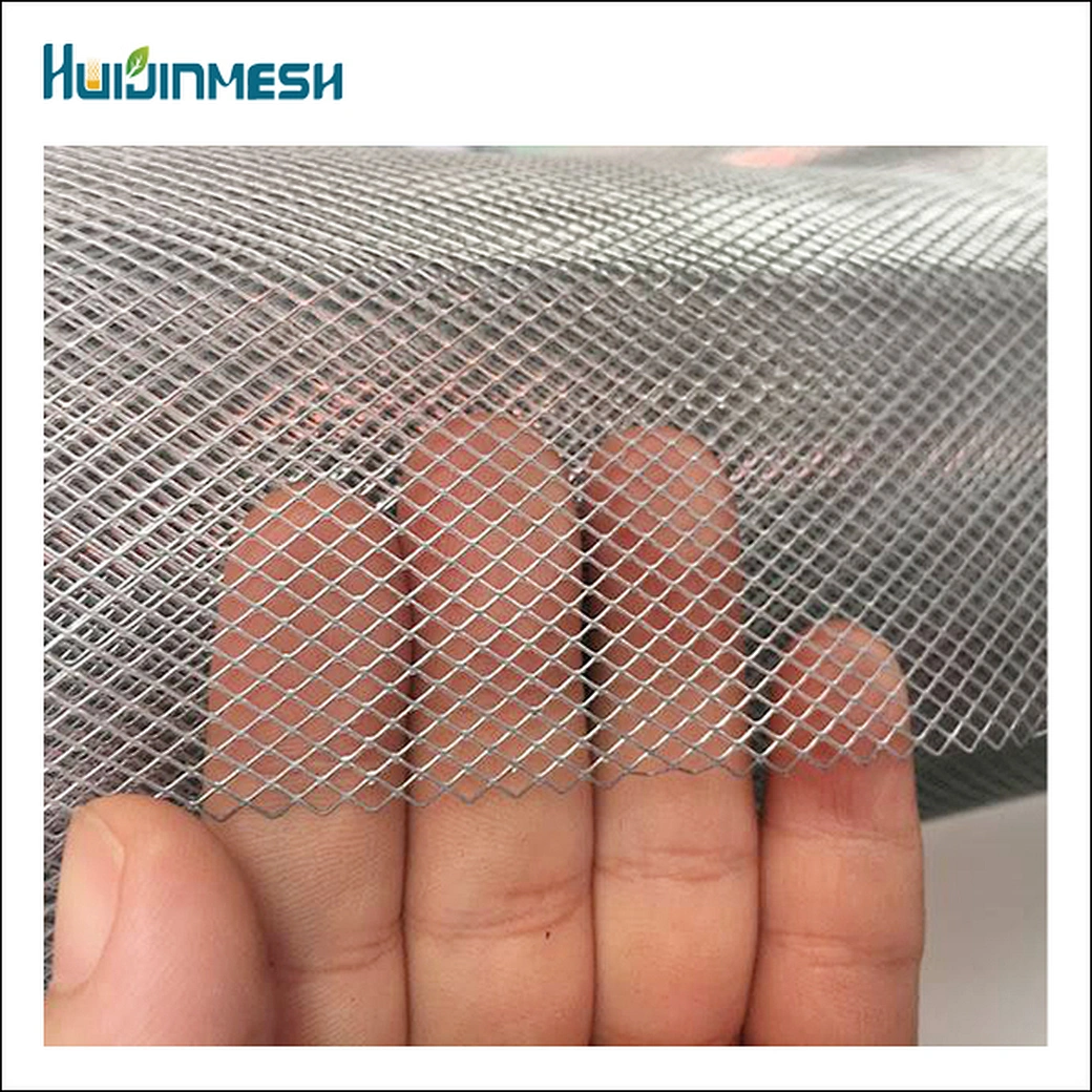 Micro expanded metal stainless steel mesh with high conductivity