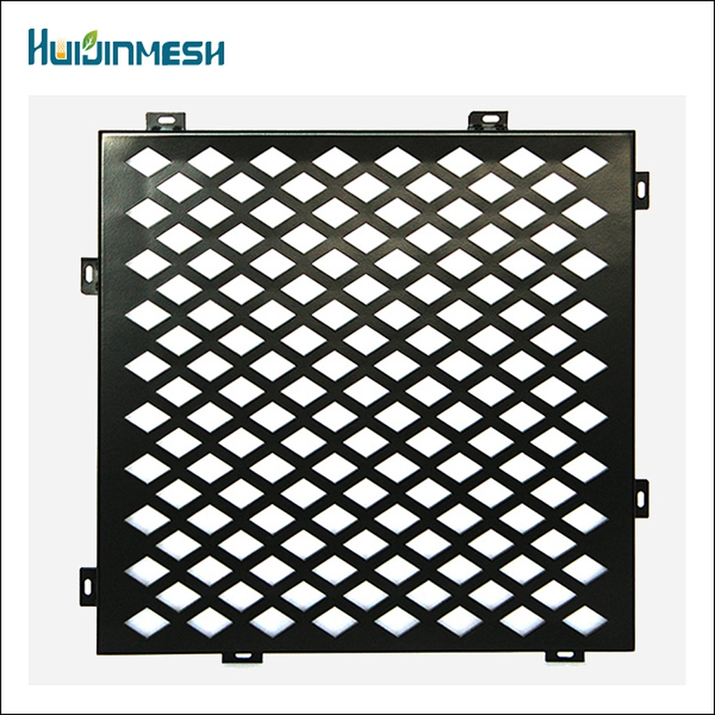 Ornamental Perforated Sheet Metal with Brilliant Hole Patterns
