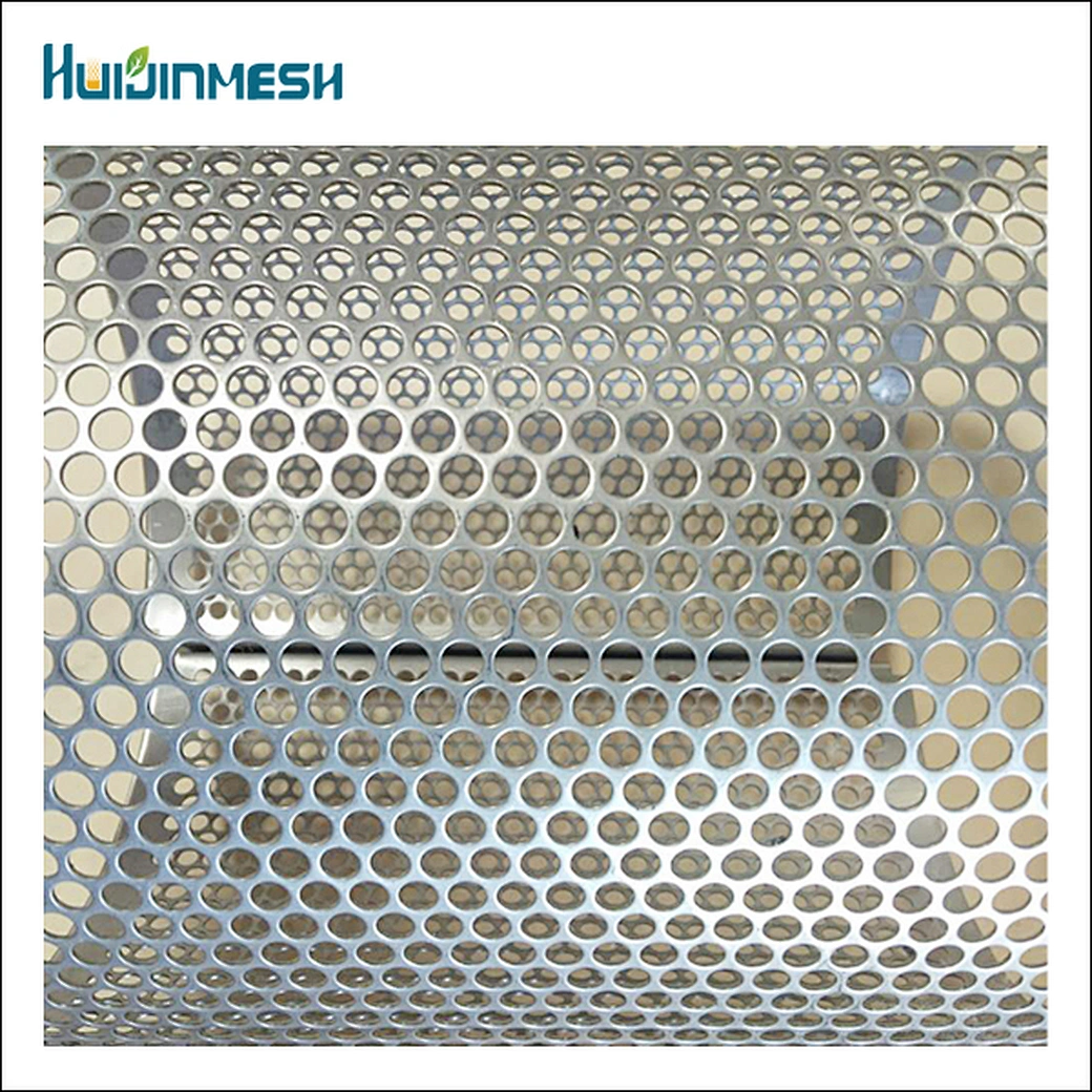 Stainless steel 304 316 perforated metal plate panels for seiving