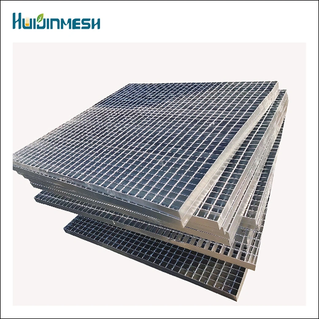 Smooth carbon steel galvanized aluminum stainless steel catwalk grating