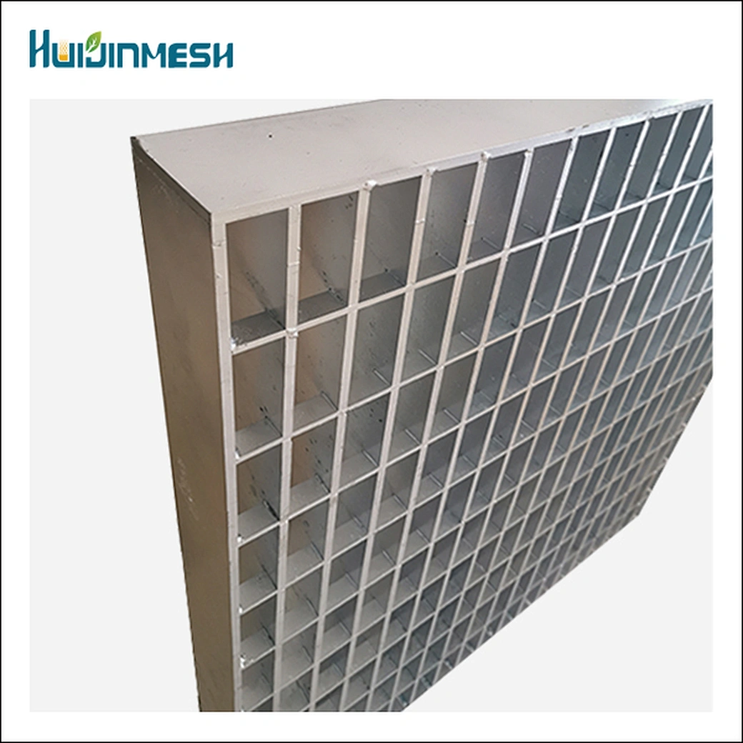 Smooth grating metal carbon steel bar grating custom materials