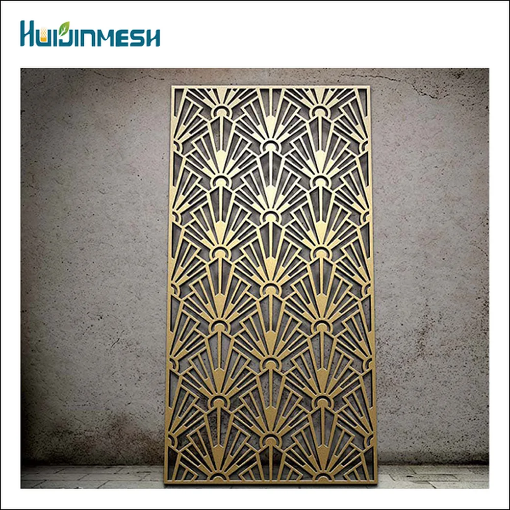 Laser cut metal privacy fence screen panels 1220x2440mm or 1000x1500mm