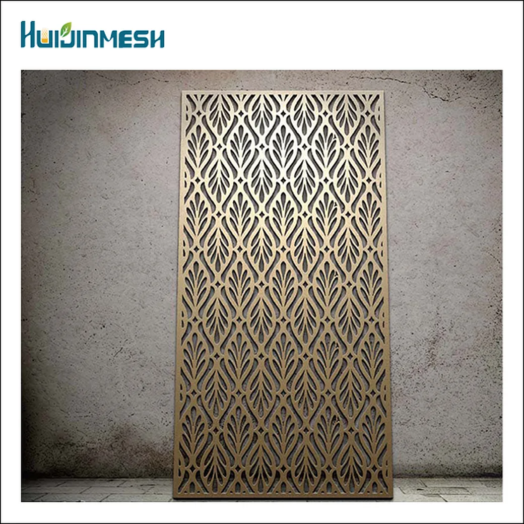 Laser cut metal aluminium screen panel 2mm, 2.5mm, 3mm thickness
