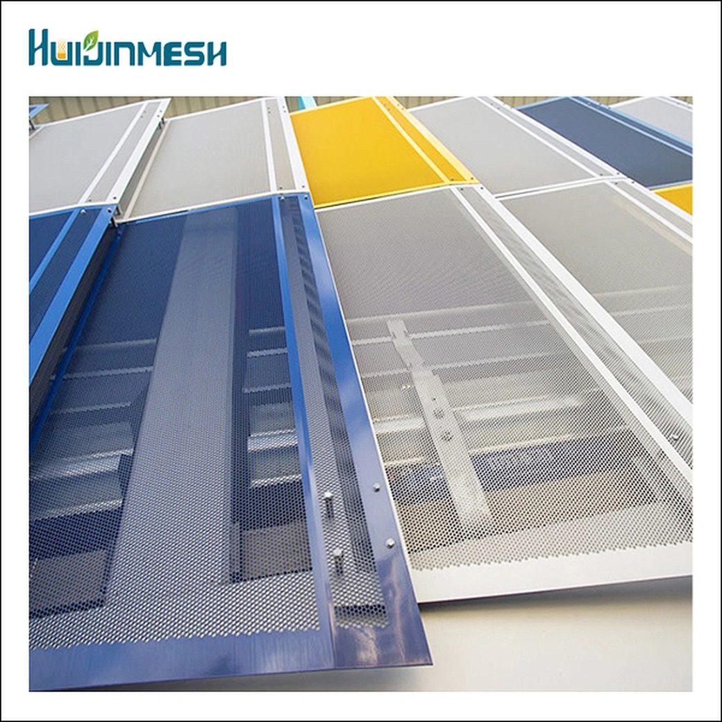 Architectural perforated metal panels building facade screen aluminum 1050 3003 5005 5052