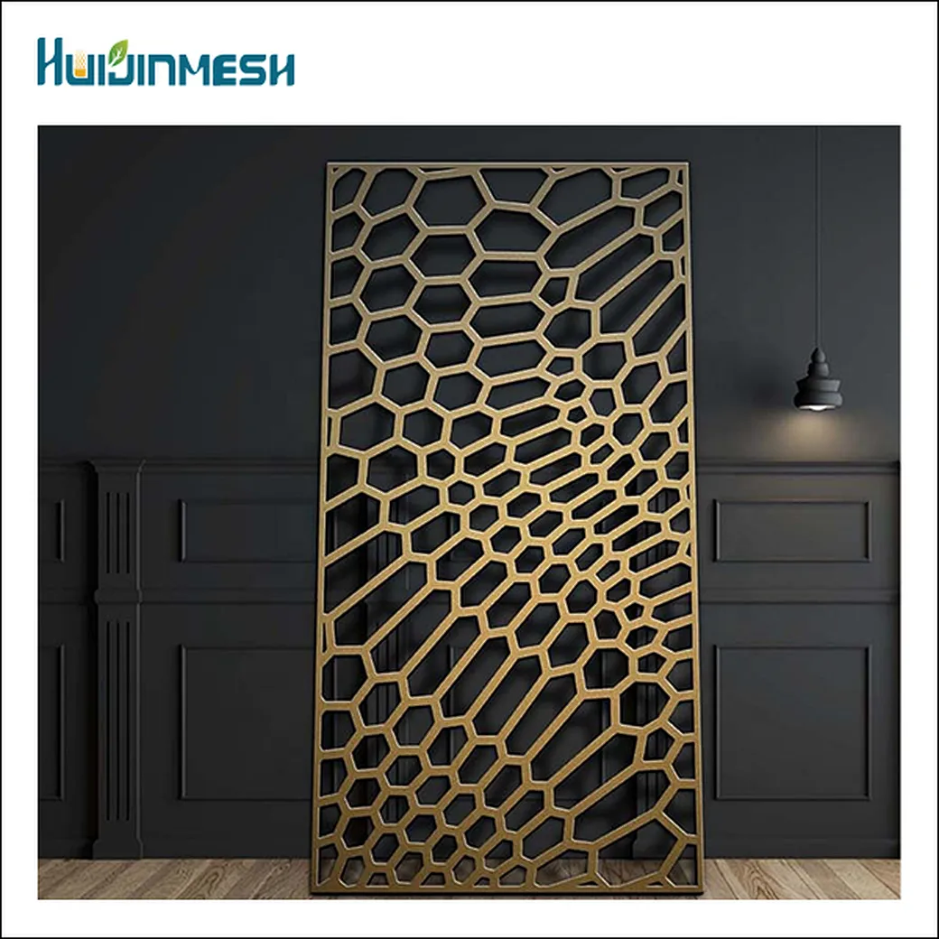 Outdoor laser cut metal privacy screen fencing panels for room divider, ceiling