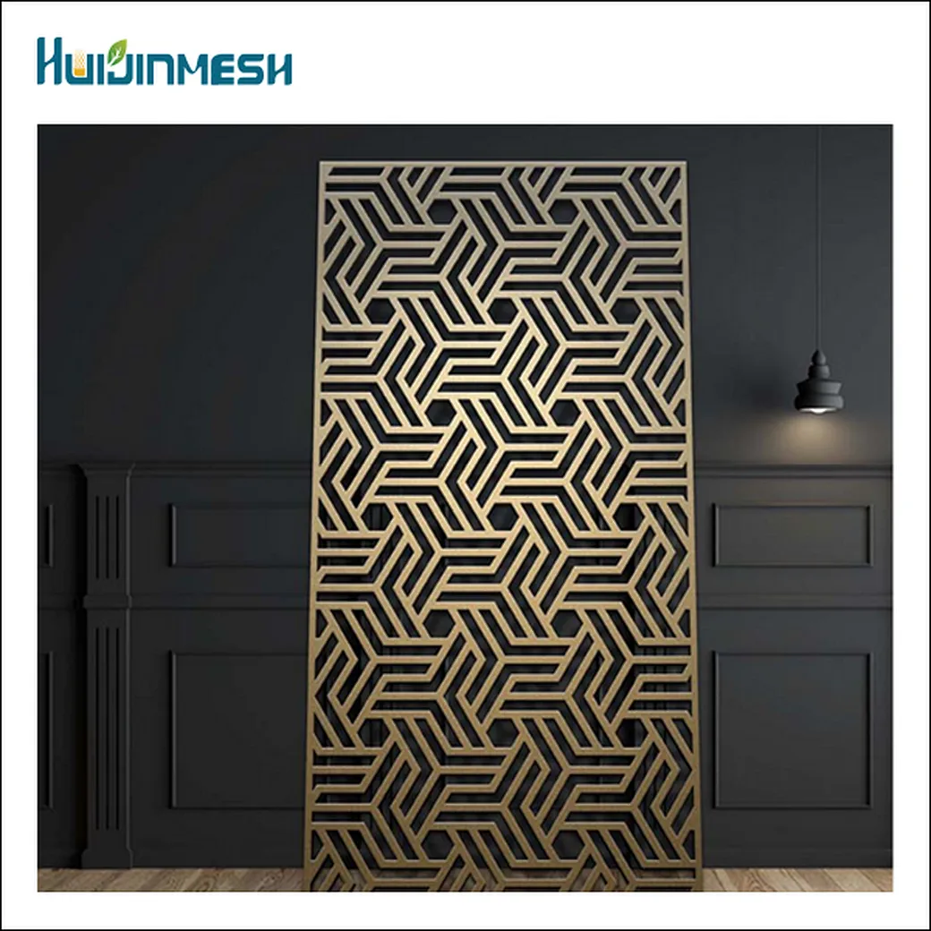 Laser cut metal decorative partition screen panels 2mm 2.5mm 3mm