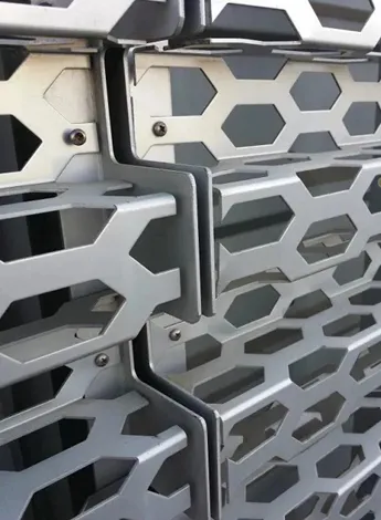 perforated architectural metal panels